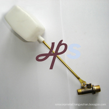 forged brass float valve with plastic ball